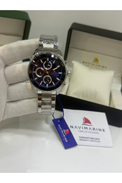 Navimarine ERKEK KOL SAATİ ÇELİK KASA ÇELİK KORDON