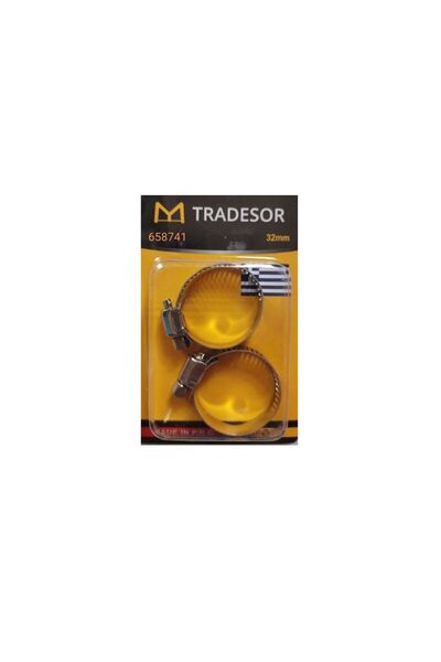 Tradesor Σφιγκτήρες σωλήνων - 32 χιλιοστά - Σετ 12 τεμαχίων - 658741