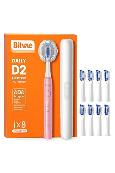 Bitvae Periuță de dinți electrică D2, Bitvae, culoare roz