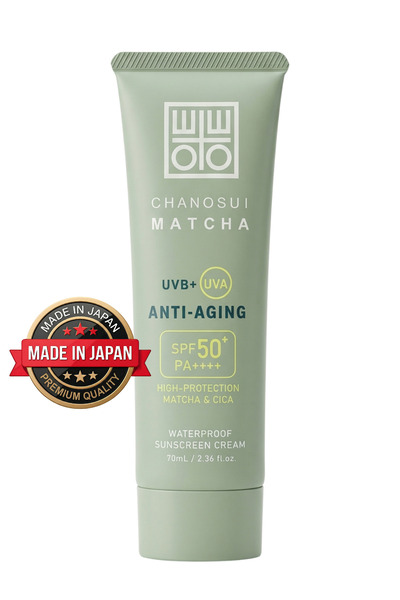 Yaşlanma Karşıtı Matcha Özlü Yüz ve Güneş Kremi