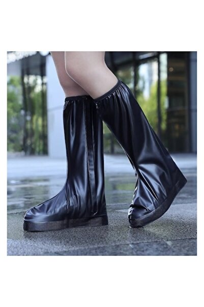 DAMUR Rain and Mud Shoe Protection, Waterproof, Non-Slip Sole, with Zipper an...