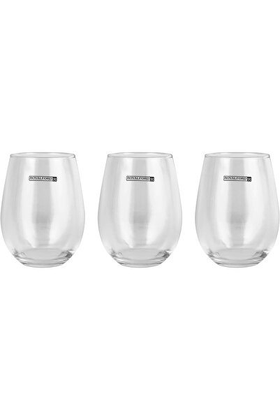 ROYALFORD 590ml Glass Tumbler Set RF12588 Dishwasher Safe Soda-Lime Glass for...