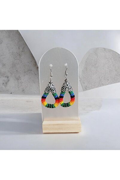 Pötikare Butik Atölye أقراط مطرزة بالخرز