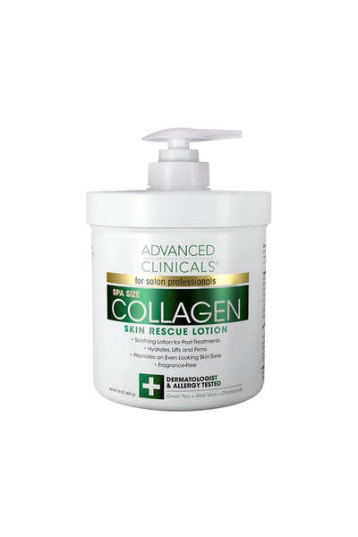Advanced Clinicals Collagen Lotion – Smoothing Moisturizer for Skin Protection