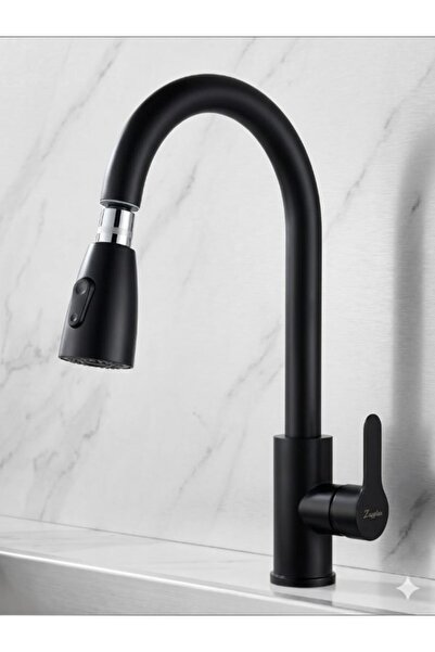 Generic Kitchen Sink Faucet, Hot and Cold Water Mixer, Tap with 1 Meter Retra...