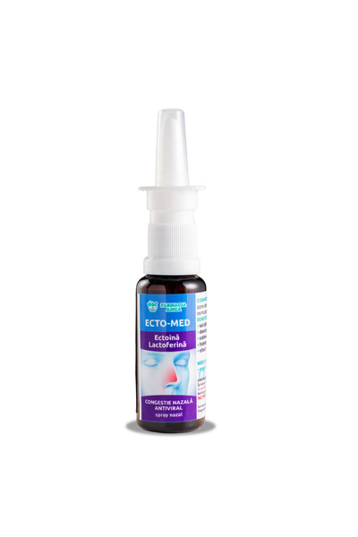 Farmacia Anca L-ECTO MED SPRAY NAZAL CU ECTOINA SI LACTOFERINA*25ML