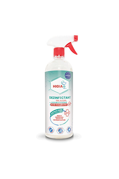 Farmacia Anca H-DEZINFECTANT HIGIANCA 70% ALCOOL CU ULEIURI ESENTIALE SI ACID...