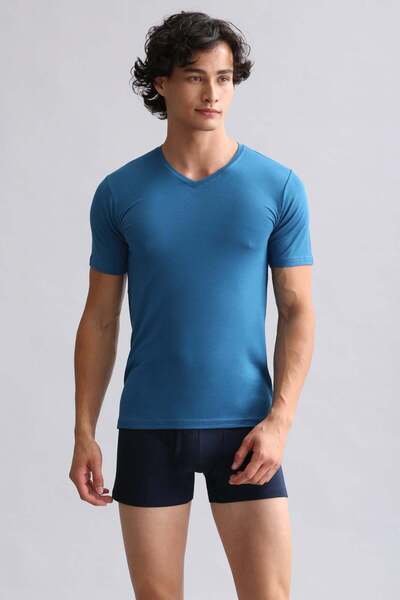 Aytuğ&Mısırlı Egyptian Modal by Tencel Hercules Slim Fit V-Neck Undershirt / ...