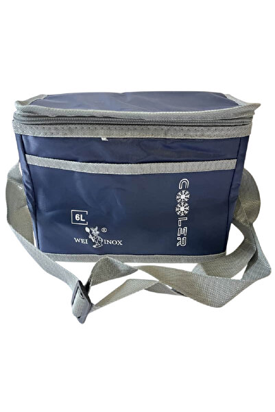 OEM Geanta termică 25*13*17 CM, TEXTIL+PVC, Capacitate 6 litri