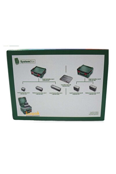 Bosch SystemBox M Takım-Alet ve Aksesuar Çantası Orta 1600A01SR4
