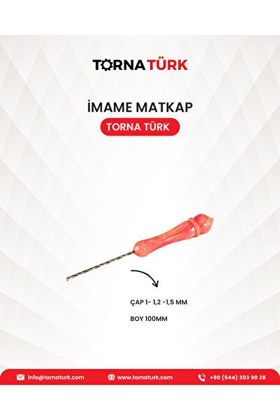 Torna Türk Tornatürk İmame Delim Matkabı HSS Uzun Boy 1 Adet - 1x100 mm