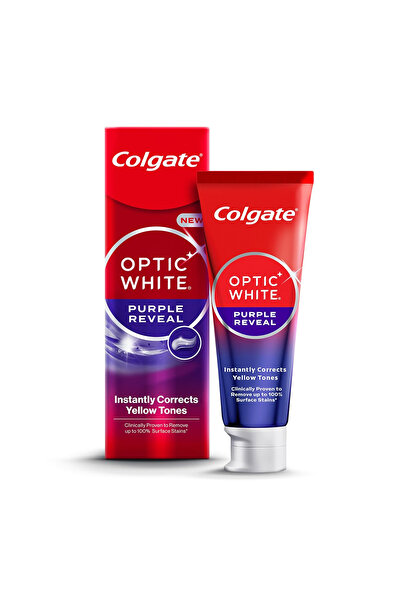 Colgate تي بي أوبتيك وايت بيربل ريفيل 75 مل