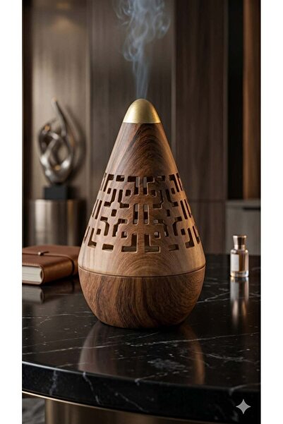 TOHFA Luxury wooden incense burner with modern design 12 pieces
