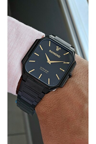 Raymond Rym-280274 Ultra Slim Men's Wristwatch 43×50 Stainless Steel