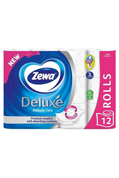 Zewa Hartie Igienica Delicata cu 3 Straturi - Deluxe Delicate Care, 12 role