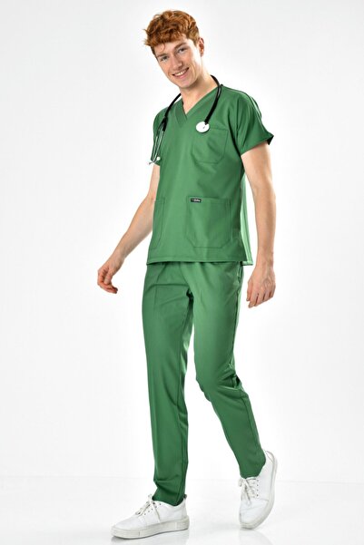 Owlet Medikal Σετ χειρουργικής φόρμας Lycra Grass Green