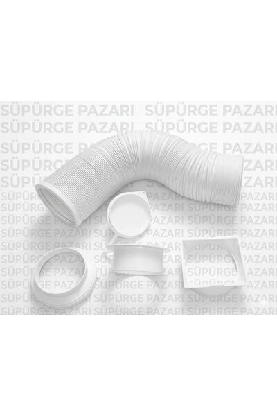 sp süpürge pazarı Arçelik 21210 P Mobil Klima Sıcak Hava Tahliye Hortumu Pencere Kiti ve Aparatları Uzunluk 135 Cm