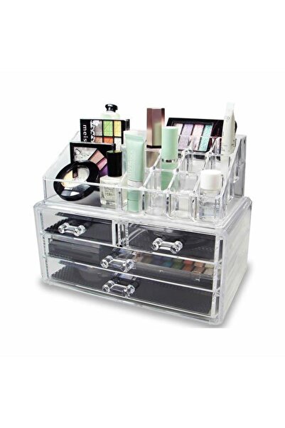Vivendo Cosmetic organizer with 16 storage spaces