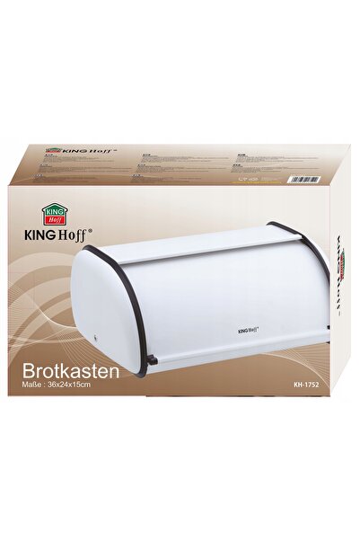 Kinghoff KH–1754 CHLEBAK CONTAINER DE PÂINE ALB