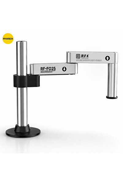 PİYATECH Rf-Fo25 Profesyonel 360° Hareketli Mikroskop Tutucu Stand Titreşim E...