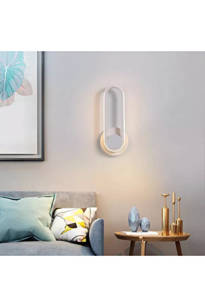Vivendo Φωτιστικό τοίχου LED, 330 °   περιστρεφόμενο, ζεστό φως 12W
