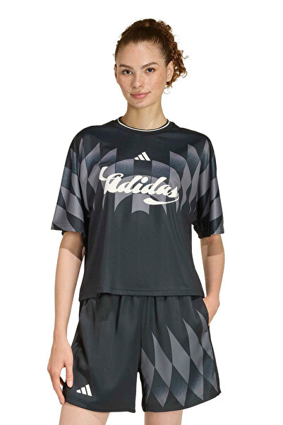 adidas W Tiro Cg Ho t Black/Owhi Black Women's Short Sleeve T-Shirt