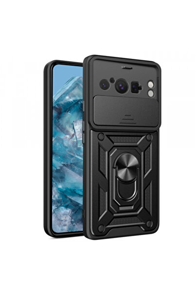 Techsuit Калъф за Google Pixel 8 Pro, Techsuit, CamShield, Черен