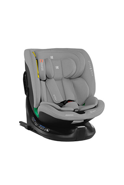 Kikka Boo Scaun auto I-Tour i-Size ISOFIX 40-150 cm - Gri deschis