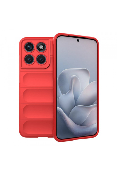 Techsuit Case for Motorola Edge 70 Fusion, Techsuit, Magic Shield, Red