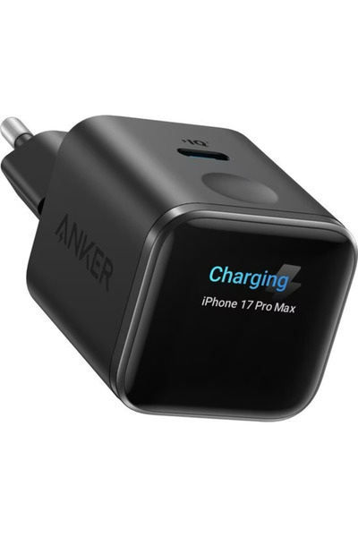 Anker Încărcător Nano Display A 121 DG 11, 45W, 3A, 1 x USB-C (Negru)