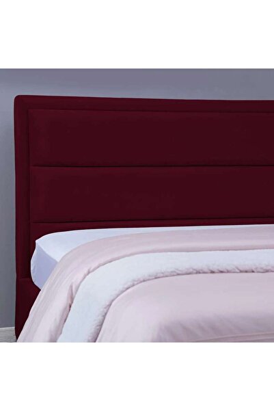 PAN HOME TROJAN HEADBOARD VELVET MAROON L-160 : H-125 CM