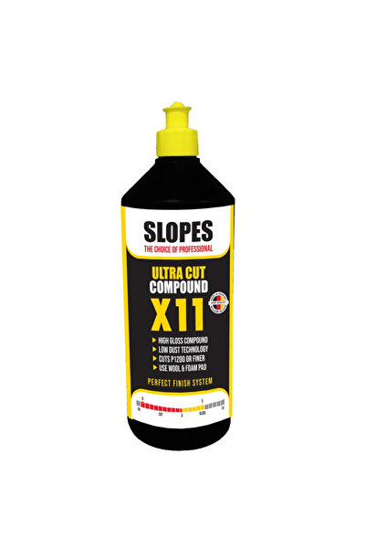 slopes X11 AGRESİF ÇİZİK GİDERİCİ PASTA 1LT
