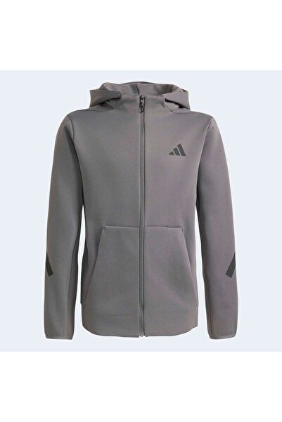 adidas J Z.N.E. Fz Hd Young Sports Sweatshirt Ky6295