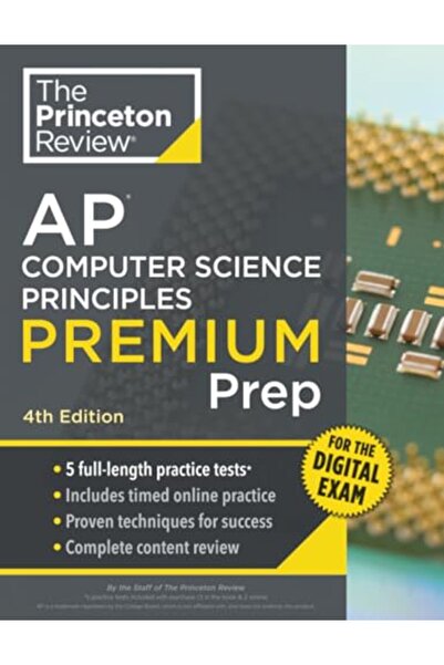 Pandora Kitabevi Princeton Review AP Computer Science Principles Premium Prep...