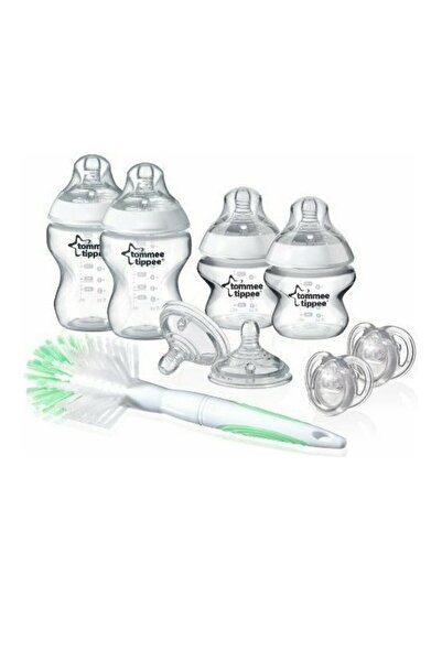 tommee tippee Σετ Πλαστικών Μπιμπερό Πιο Φυσικό, Αντι-κολικό, με θηλή σιλικόν...