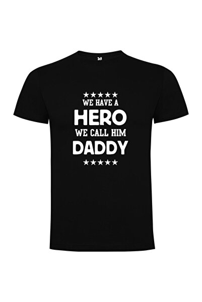 iLovePrints Daddy Hero Dark Knight Tshirt