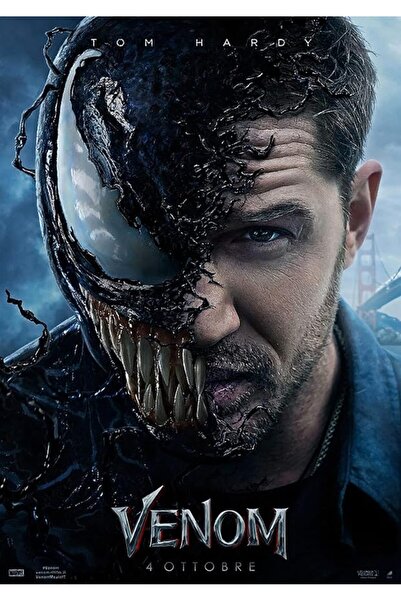 ESSESORIES Marvel Venom Anime Poster Wall Art Room Decor Self Adhesive