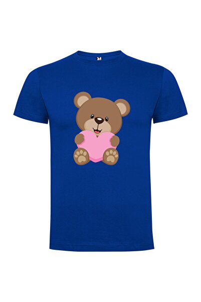 iLovePrints Cute Hugging Teddy Tshirt