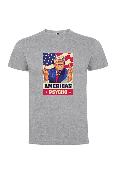iLovePrints Psycho Patriotism Poster Tshirt