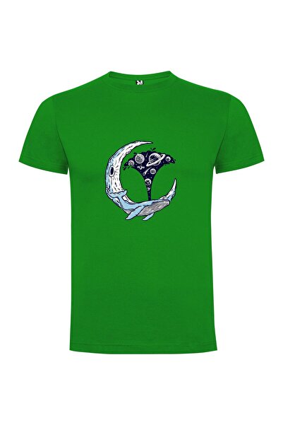 iLovePrints Galactic Whale Dance Tshirt