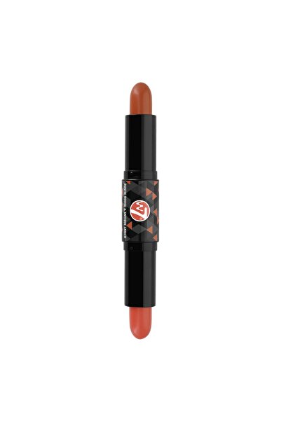 w7 BLUSH STICK RUSTIC ROUGE & ANTIQUE AMBER 8GR