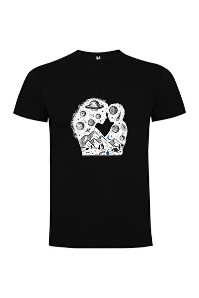 iLovePrints Galactic Lovebirds Tshirt