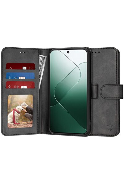 Techsuit Ημερολόγιο - Xiaomi 14 - Μαύρο