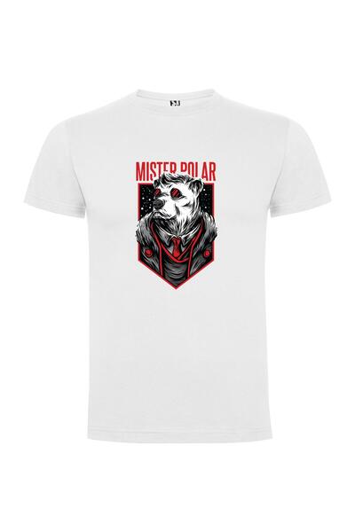 iLovePrints Mister Polar Explorer's Portrait Tshirt