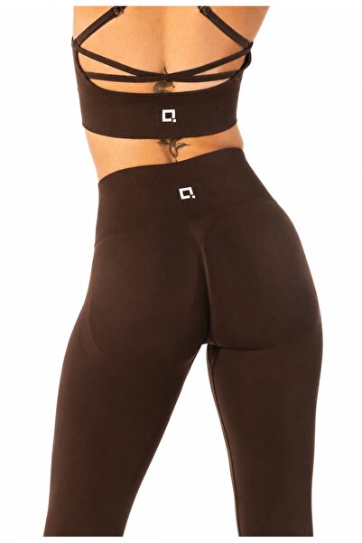 HARSFIT Women's High Waist Scrunch Tights 7/8 Sports Tights Push up Seamless ...