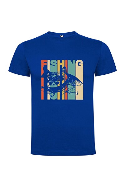 iLovePrints Fishing Frenzy Poster Tshirt
