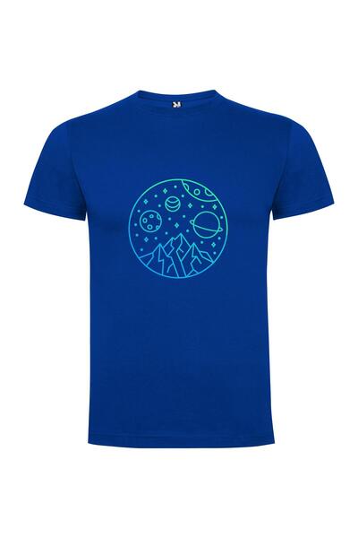 iLovePrints Neon Space Odyssey Tshirt