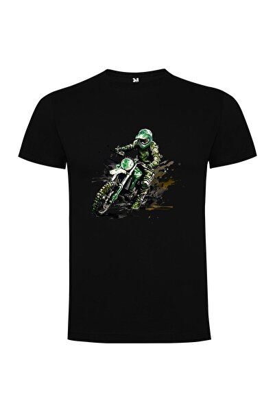 iLovePrints Biker in Technicolor Tshirt