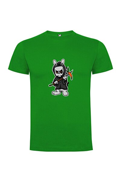 iLovePrints Carrot-Wielding Cartoon Warriors Tshirt