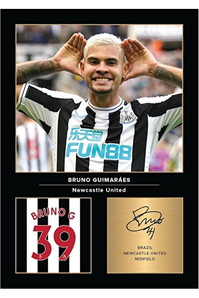 ESSESORIES Icons Bruno Guimarães Signed A4 Printed Photo Picture Display Post...